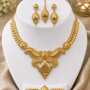 LEGACYMEN Metal Gold-plated Gold Jewel Set (Pack of 1)